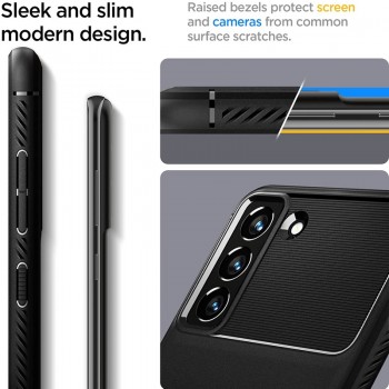 Spigen rugged armor guminis dėklas (telefonui Samsung S21 Fe) Spigen rugged armor guminis dėklas (telefonui Samsung S21 Fe)